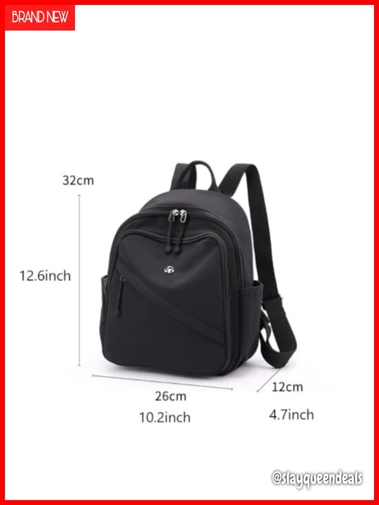 Mini Nylon Backpack Purse for Women Anti-theft Daypack Travel Work main image 4
